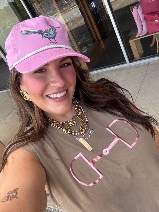 Road Runner Pink Cap