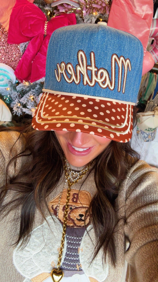 Mother Denim Polka Dot Trucker