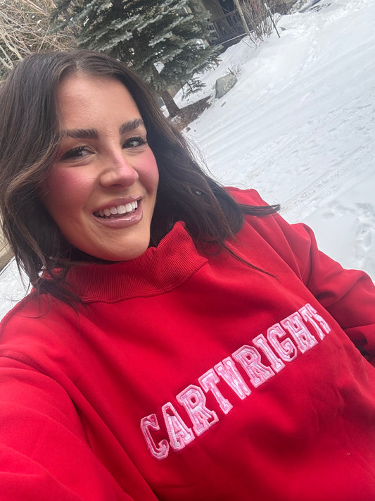 Cartwright’s Valentine’s Edition Mockneck🩷😍❤️