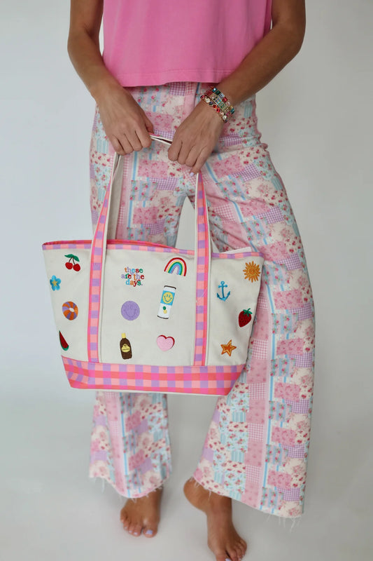 These Are The Days Large Icon Tote
