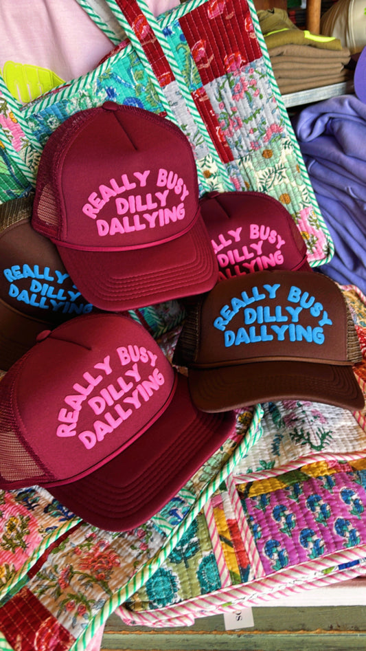 Dilly Dally Trucker Hat