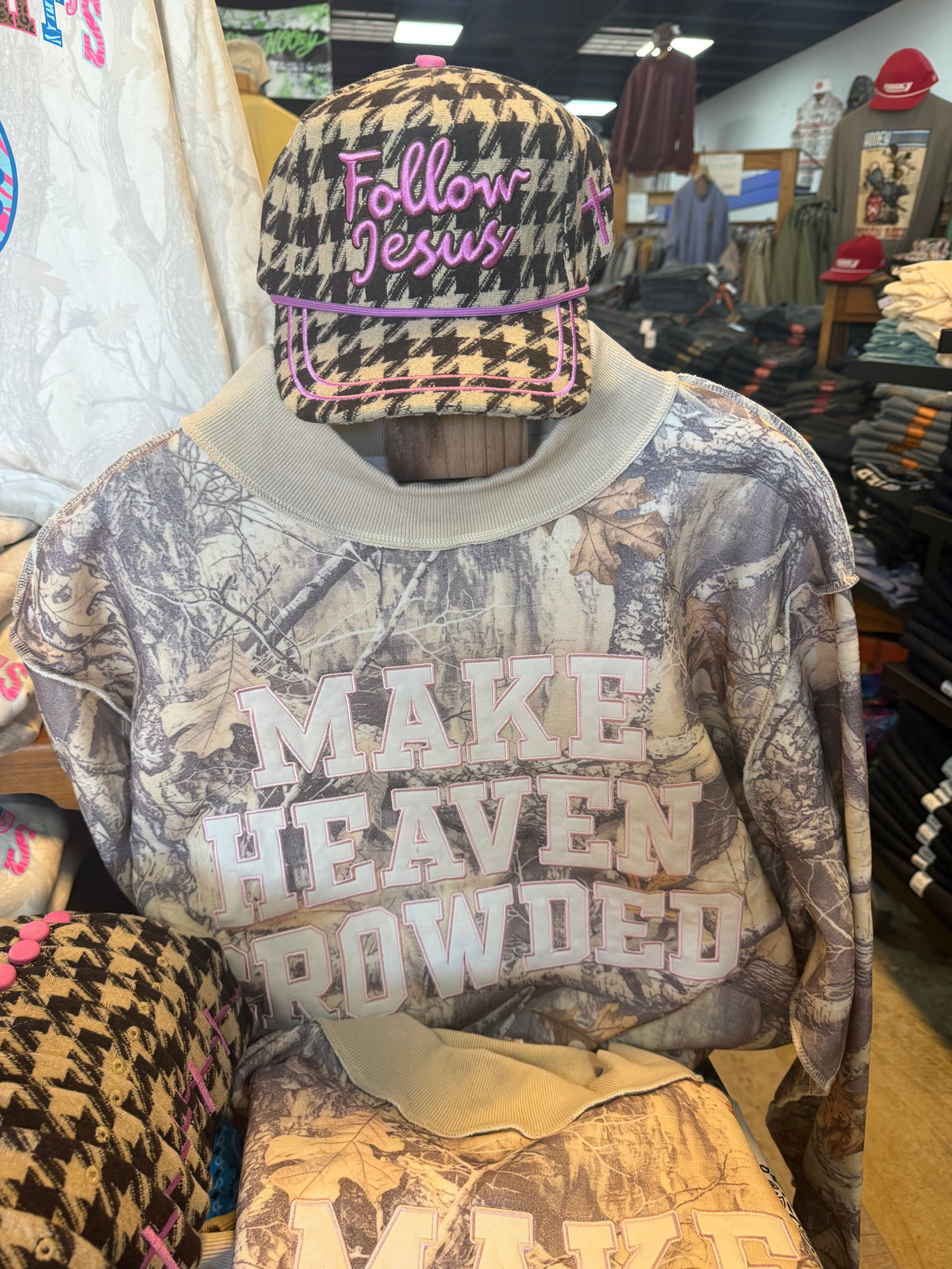 Follow Jesus Trucker Hat