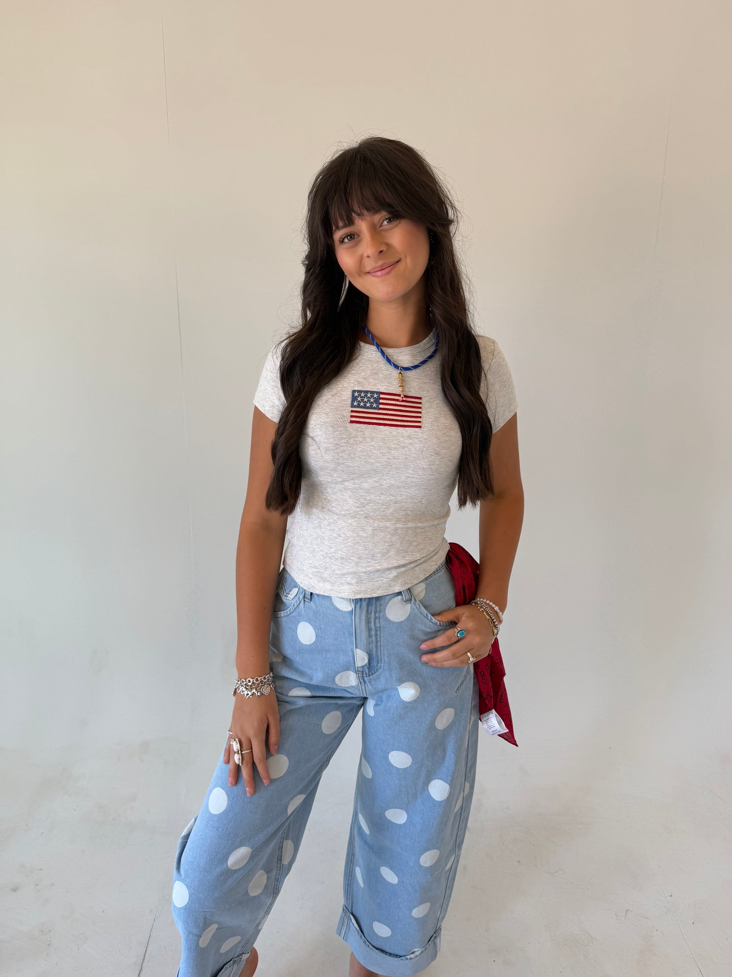 Polka Dot Jeans