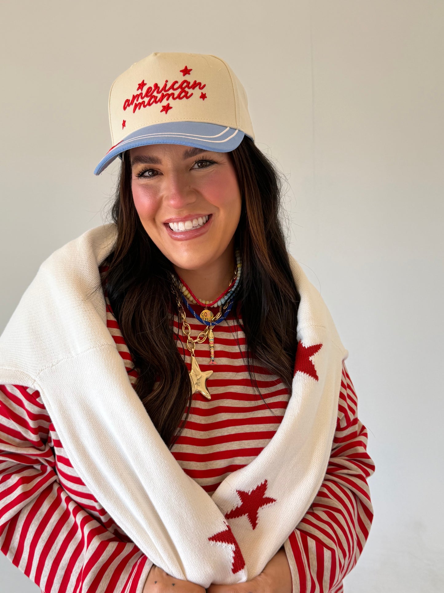 American Flag Cardigan