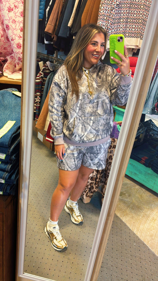 Camo Short Set