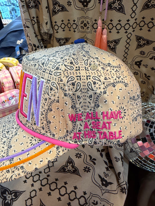 Heaven Bandana Trucker Hat