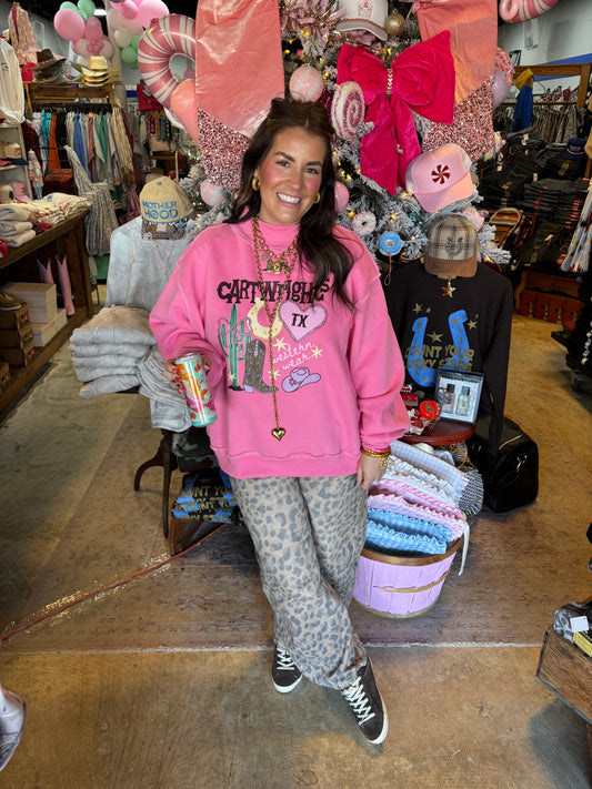 Cartwright’s Rodeo Mockneck-PINK