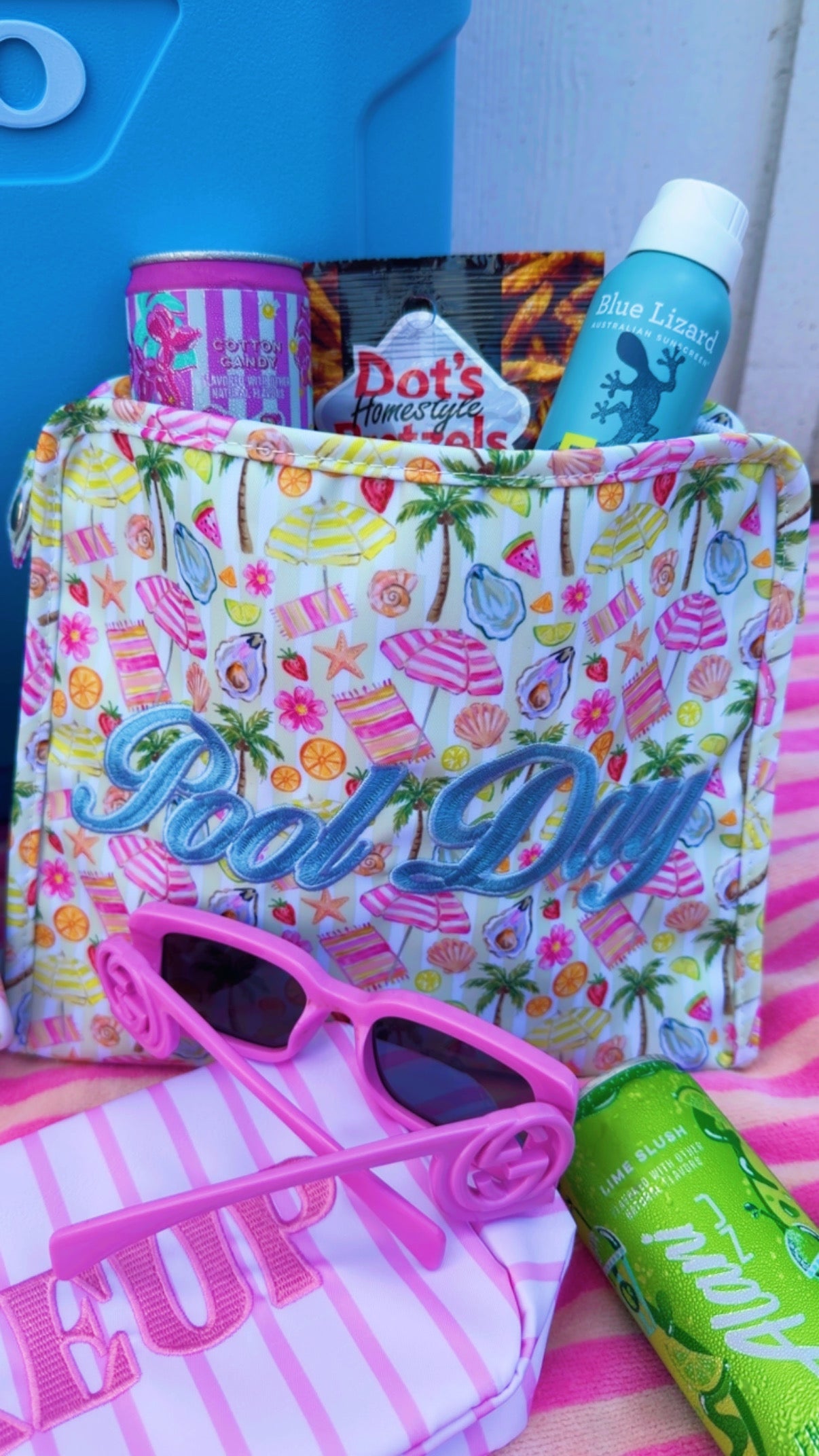 Pool Day Large Pouch