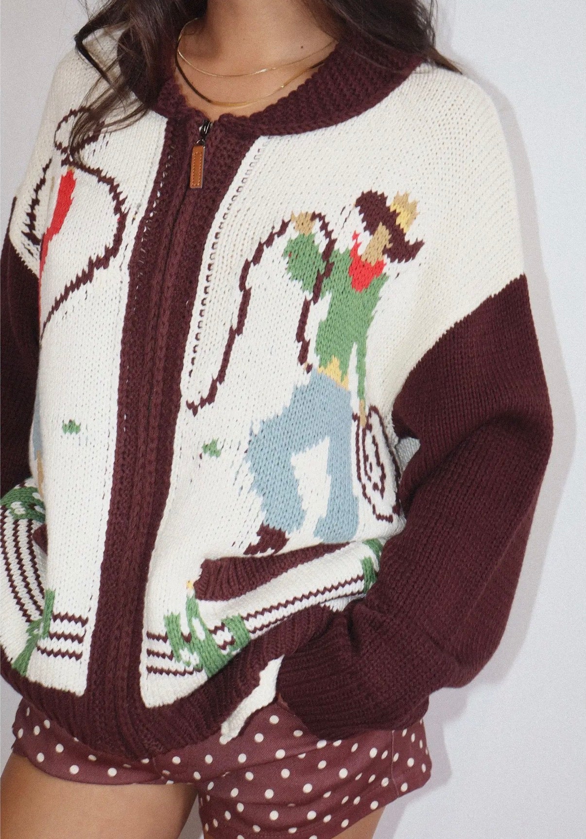 Rope My Cowboy Cardigan