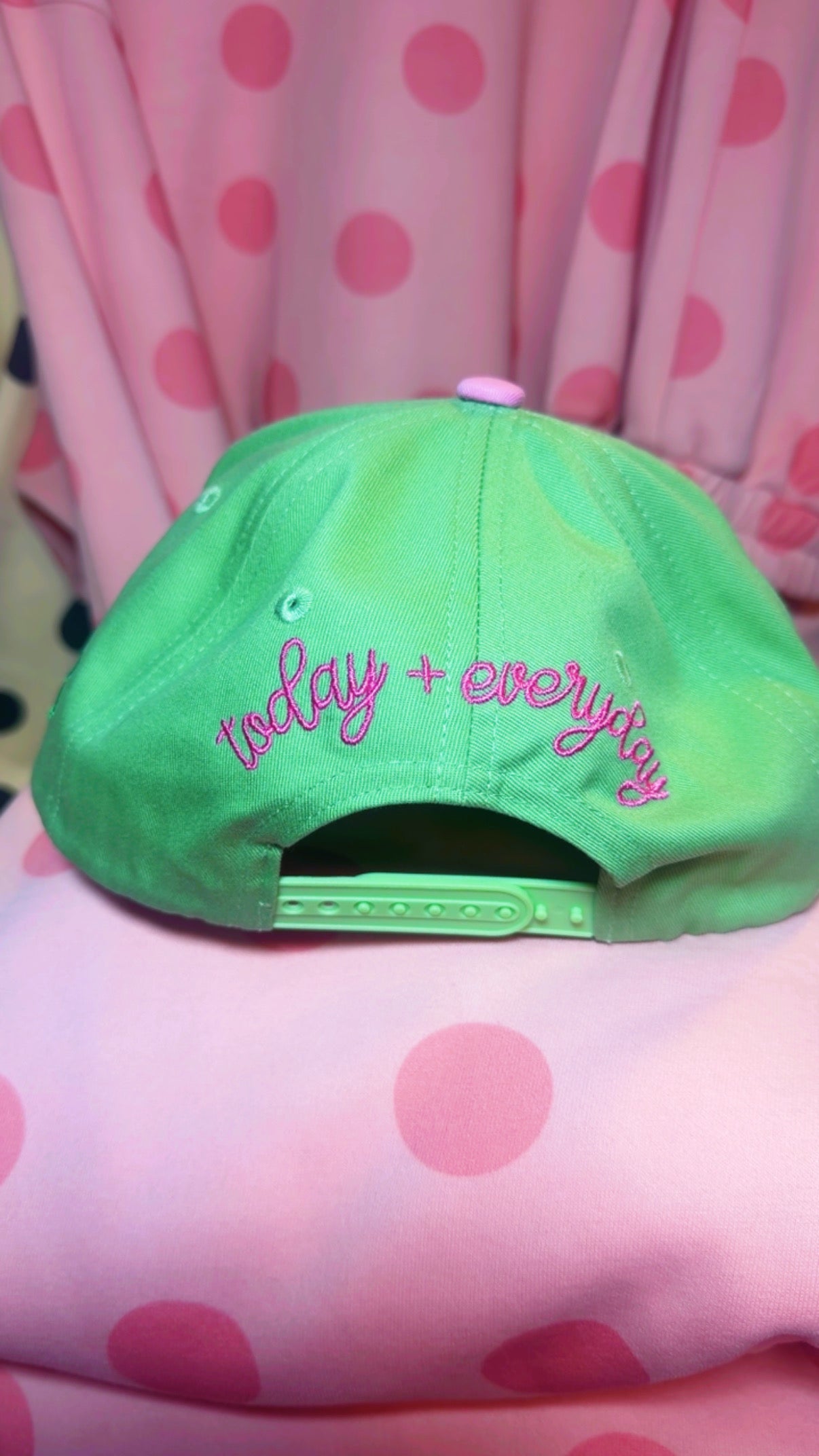 How Lucky Are We Polka Dot Trucker Hat