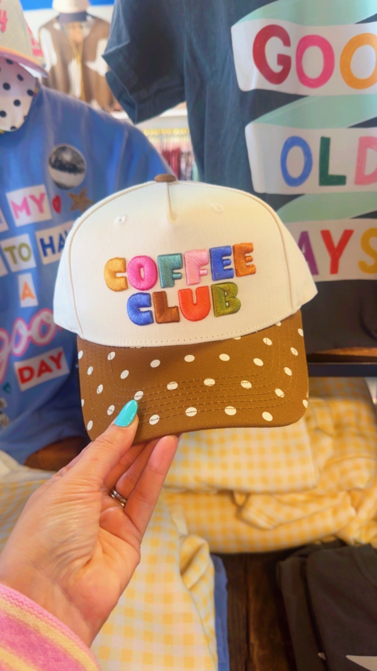 Coffee Club Trucker Hat