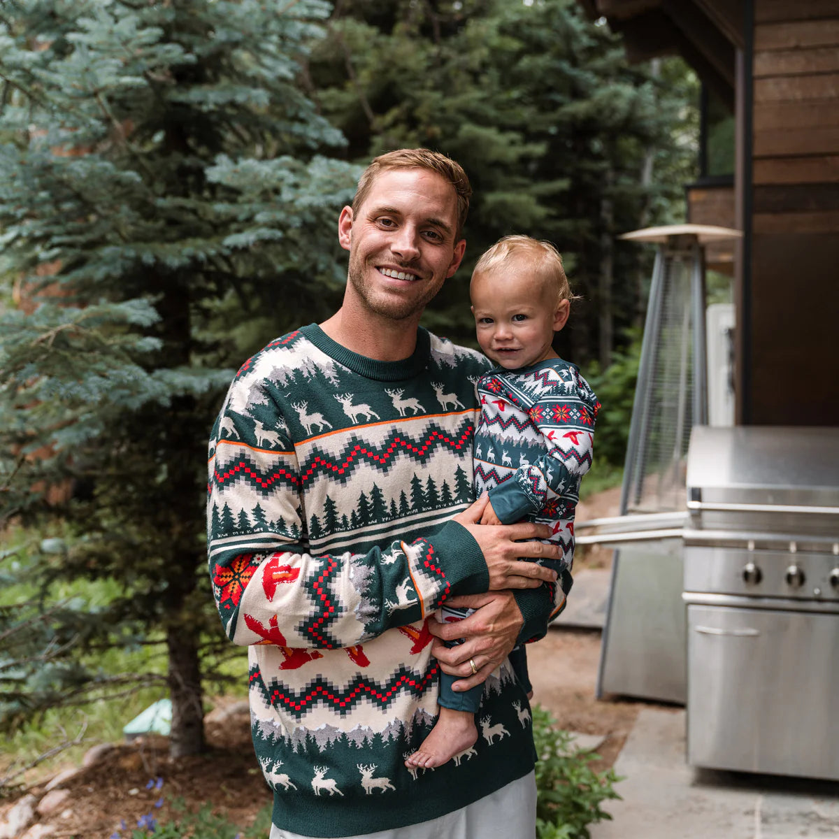 Burlebo Christmas Outdoors Onesie