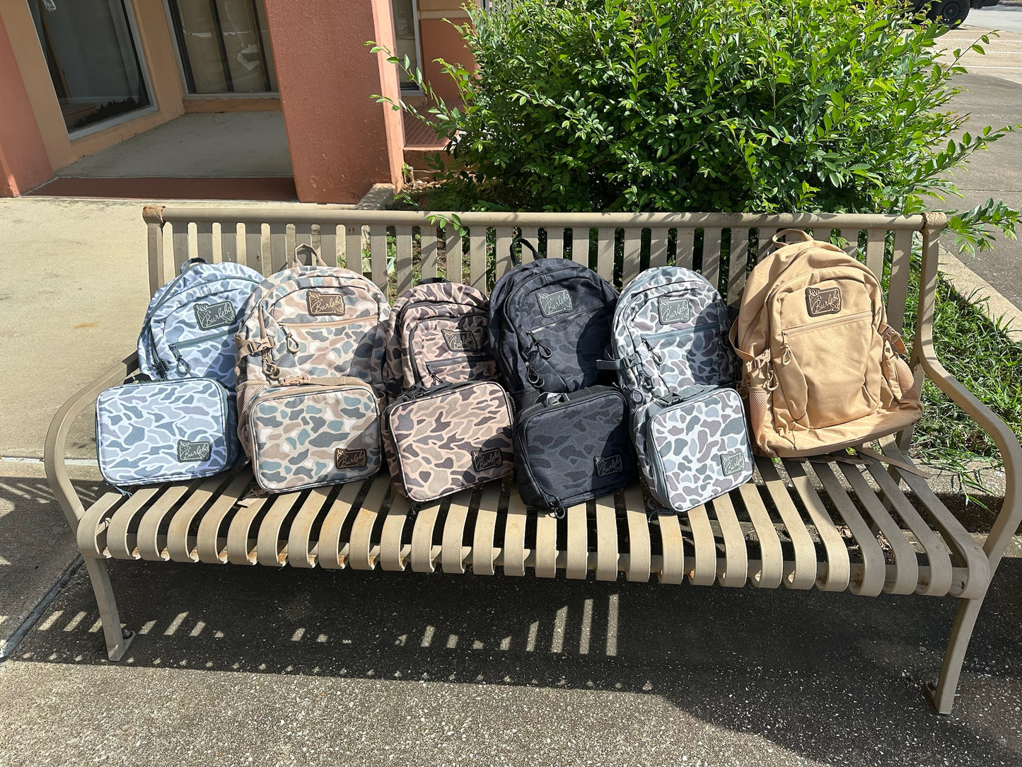 Burlebo Camo Backpacks
