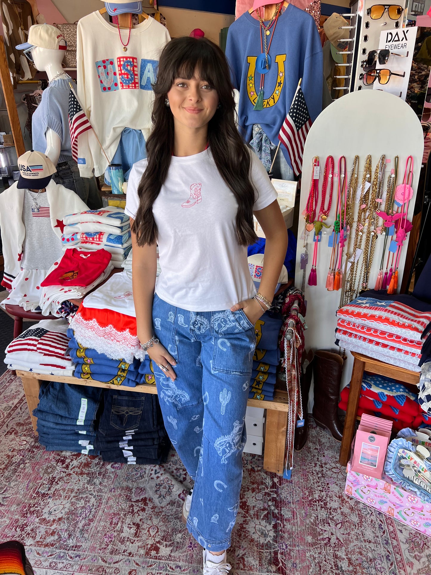Western Barrel Jeans