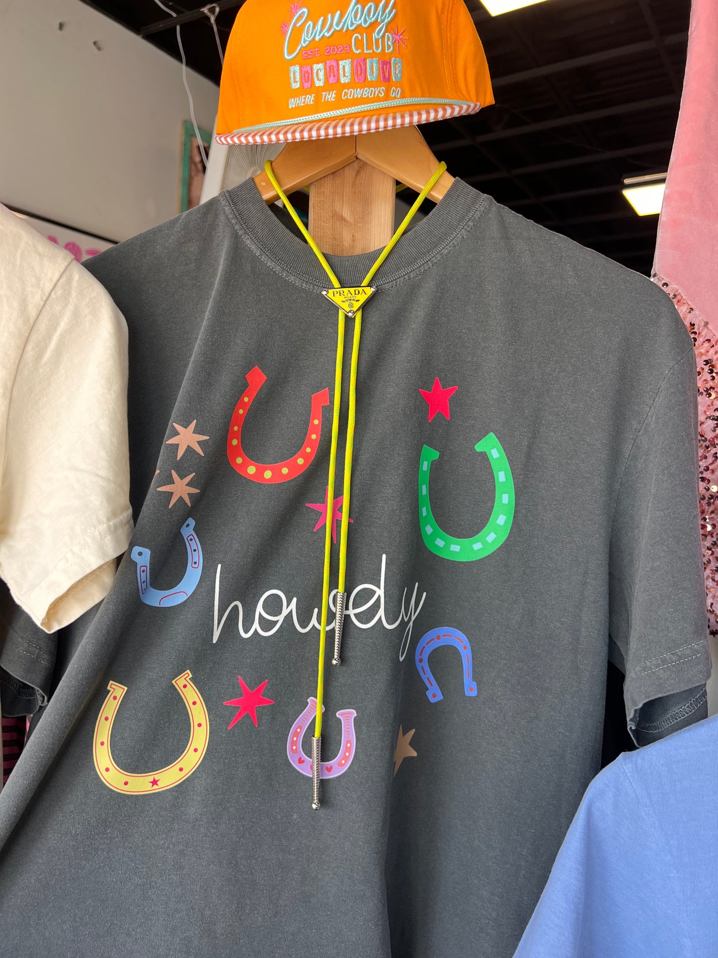 Howdy Horseshoe Tshirt