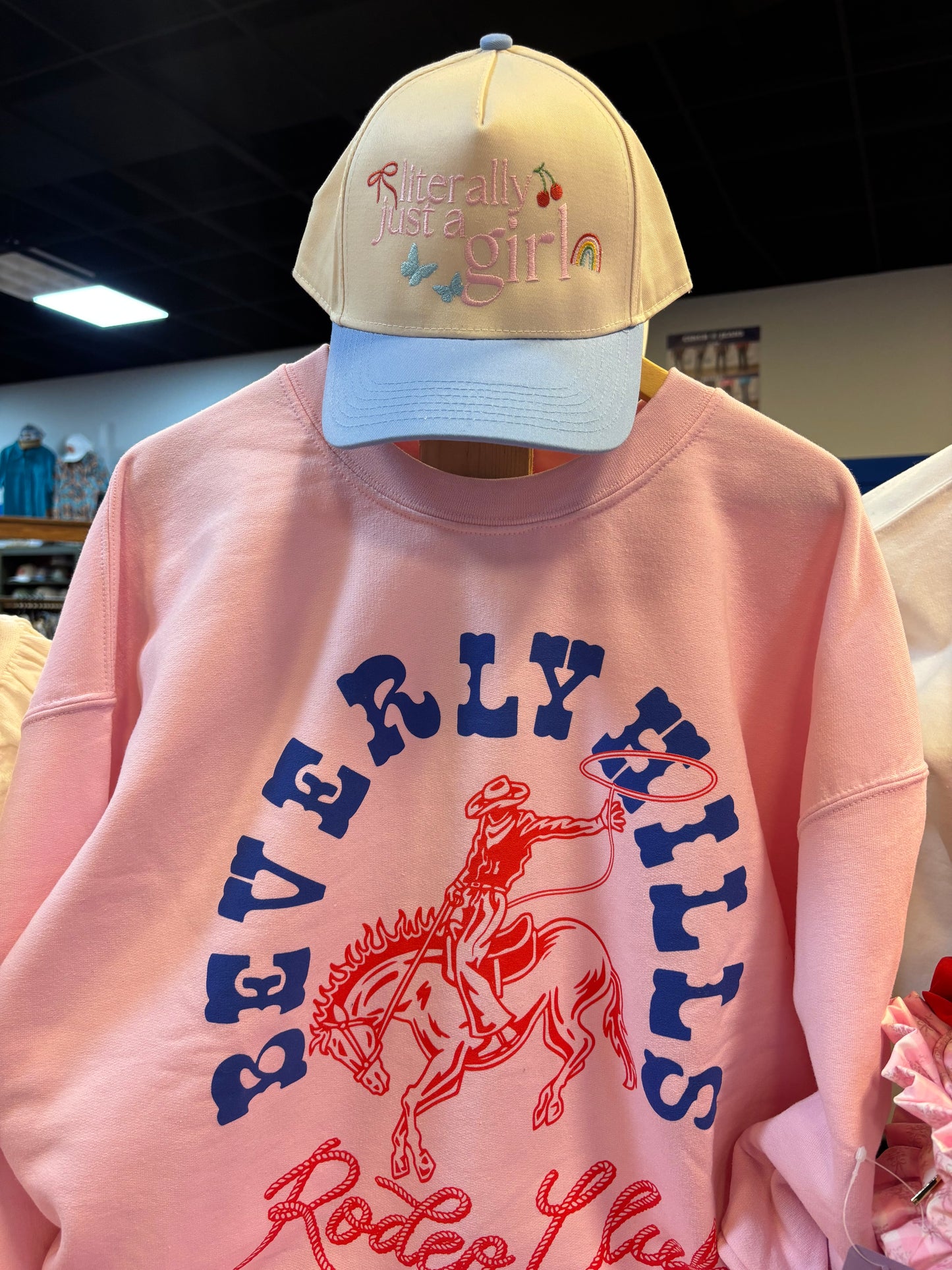 Literally Just A Girl Icon Trucker Hat