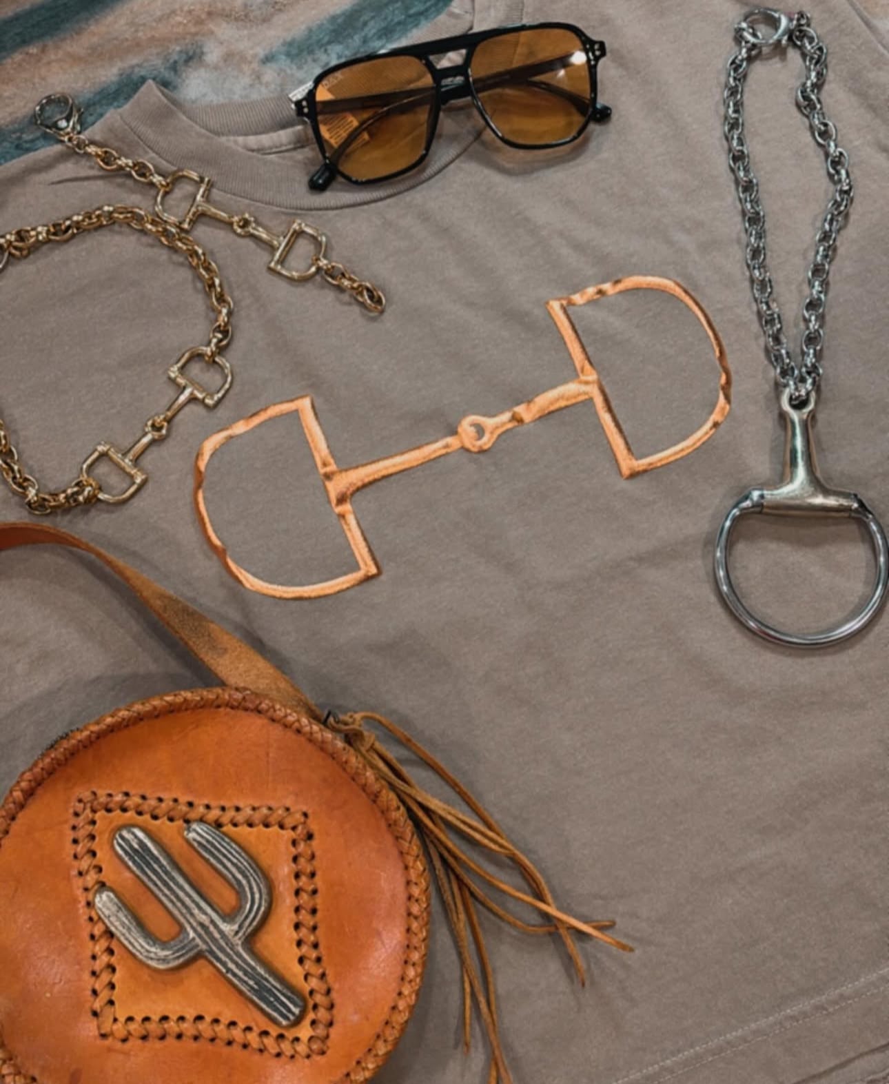 Large Horse Bit Necklace