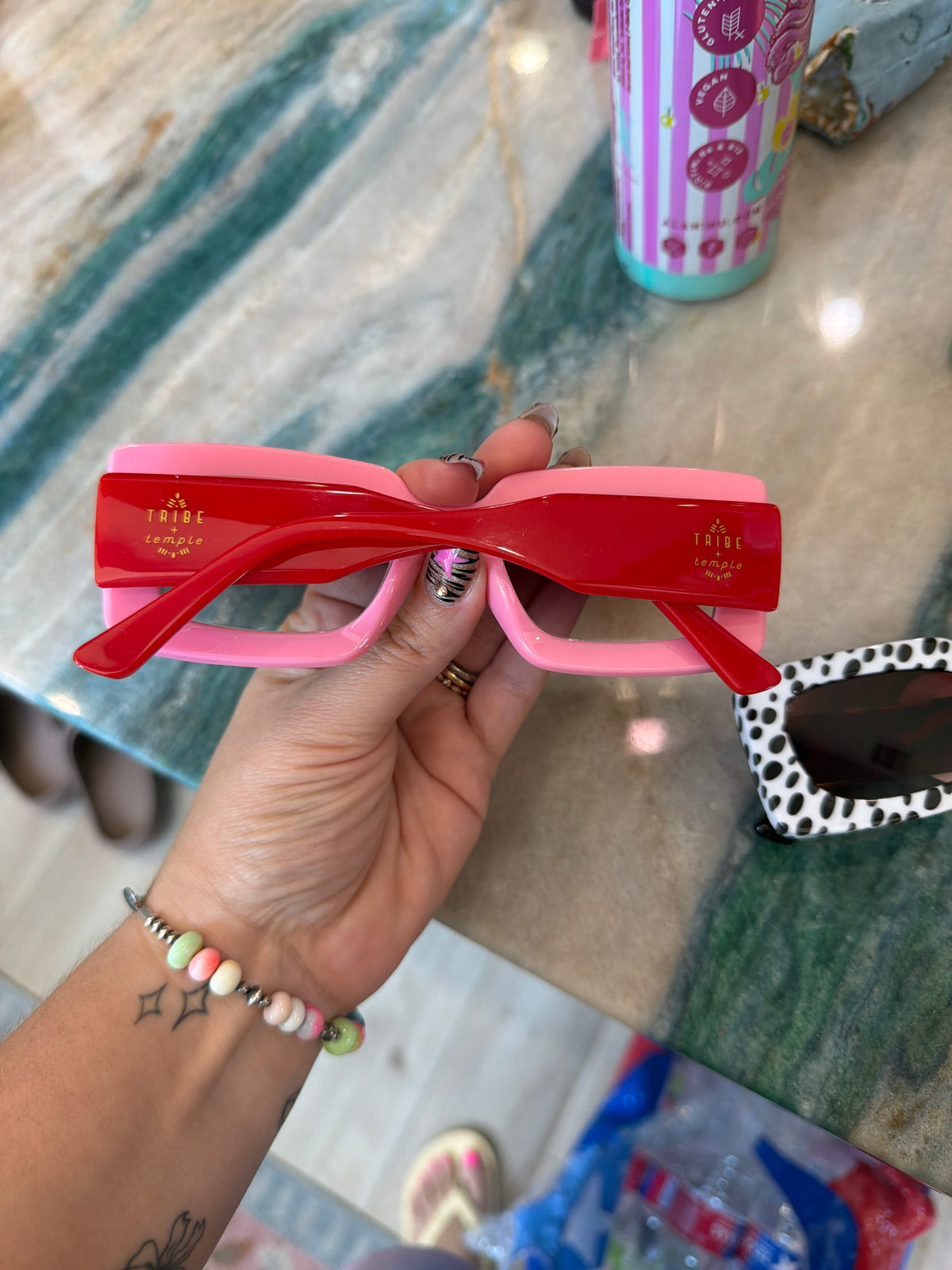 Pink Tortoise Sunglasses🩷🕶️❤️