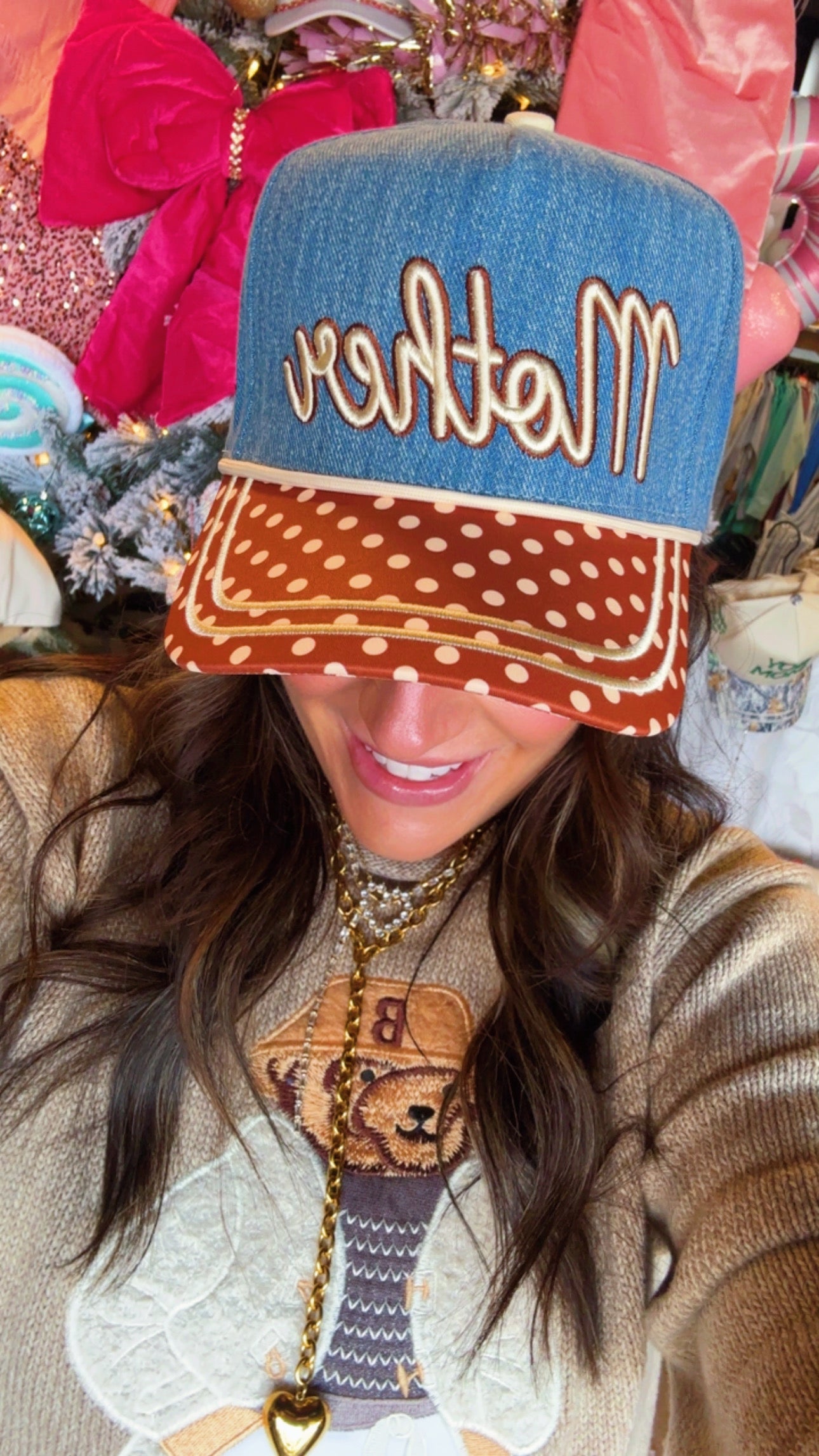 Mother Denim Polka Dot Trucker
