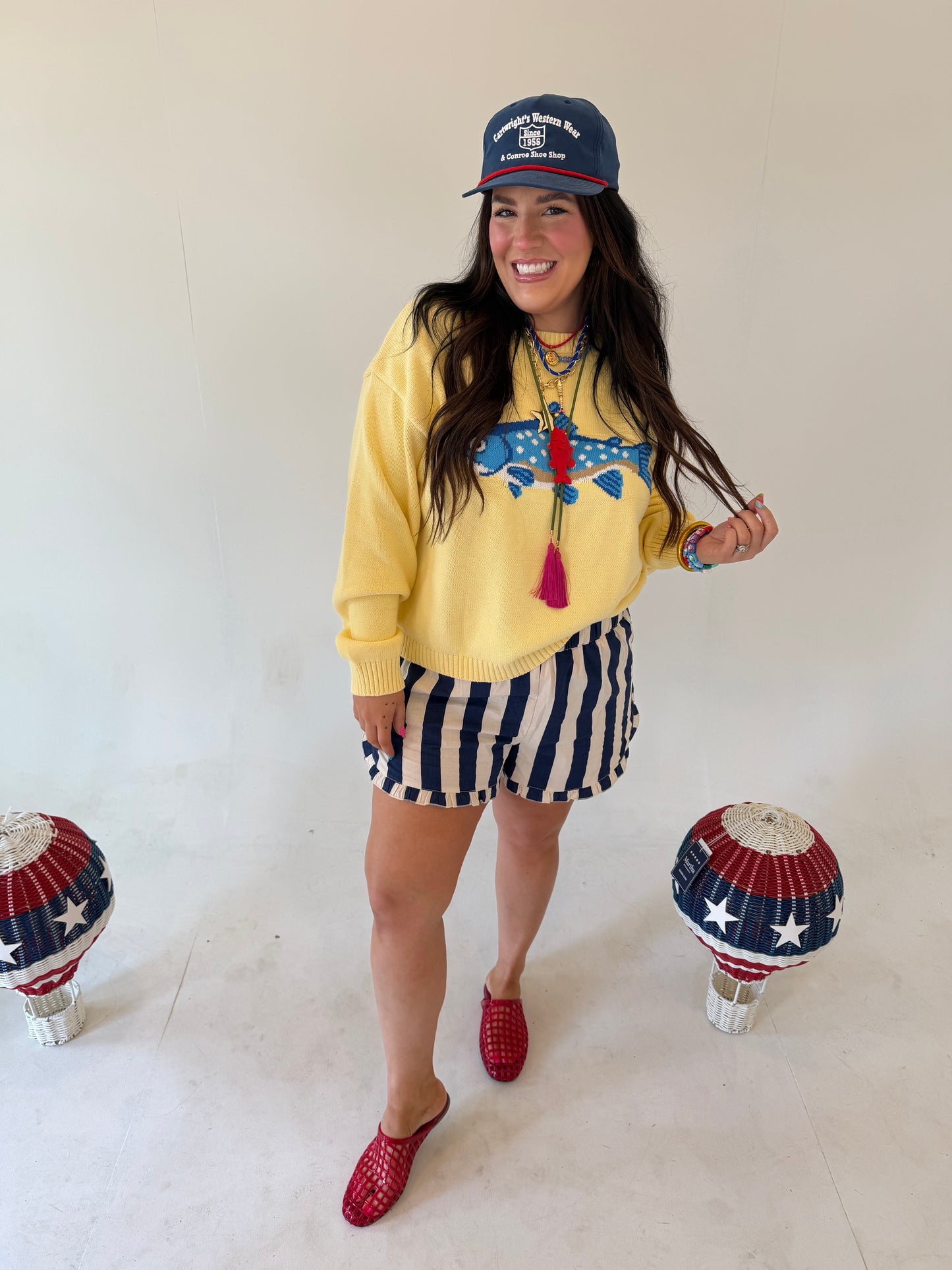 Yellow Fish Sweater