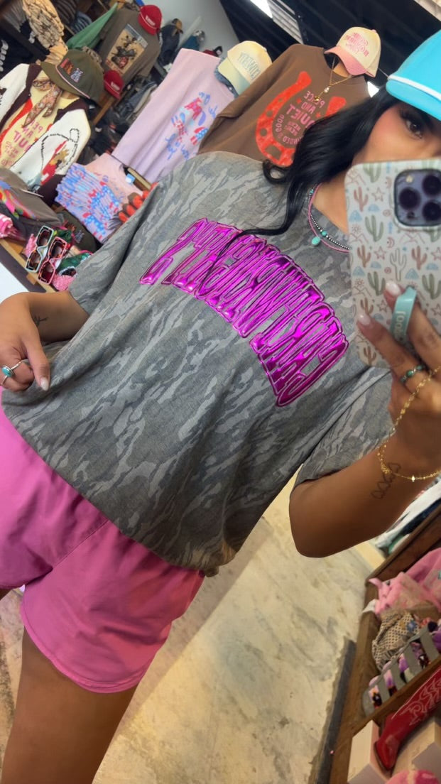Mossy Oak x Cartwright’s Merch Tshirt 🤭😍🩷🤎