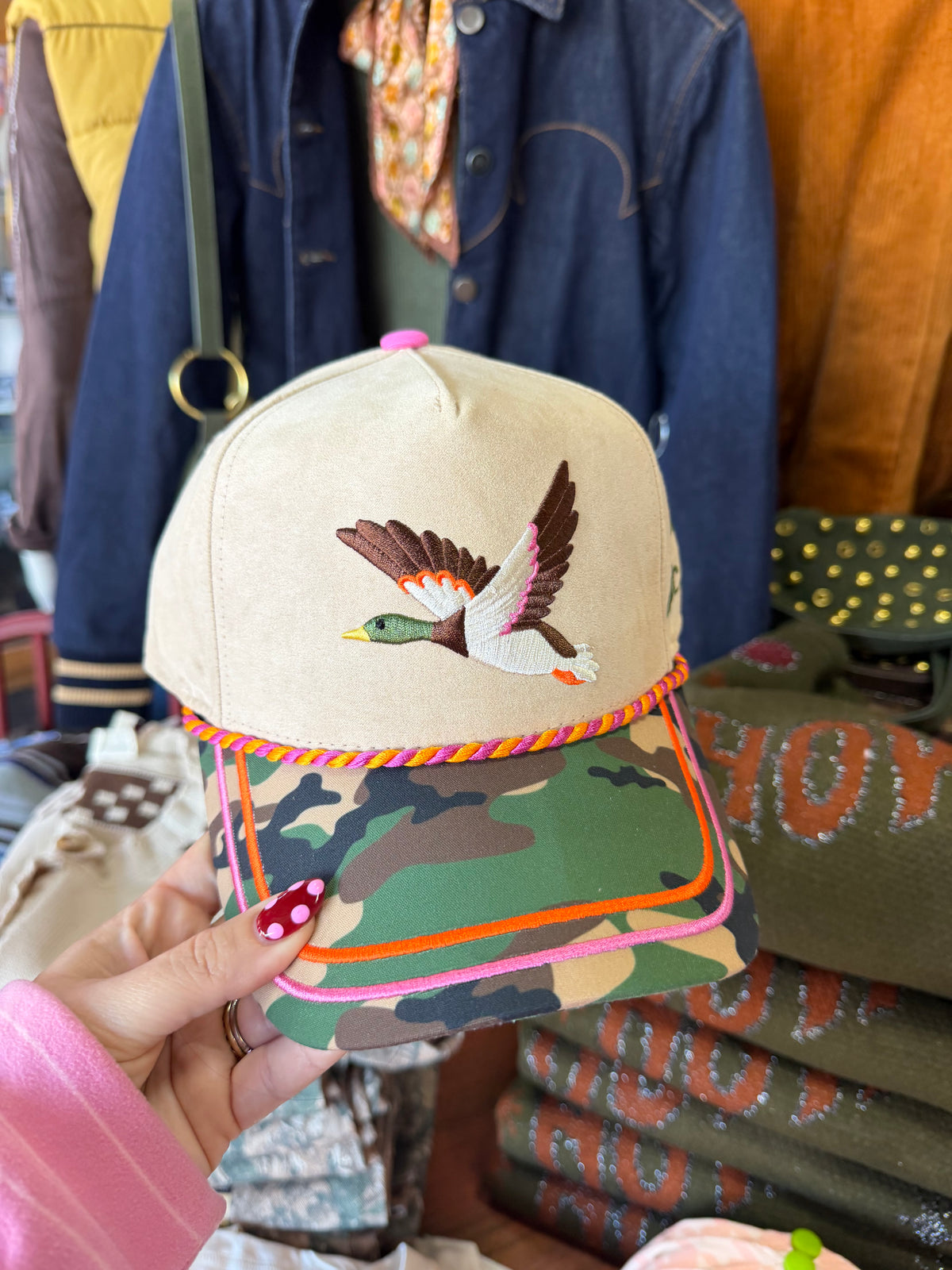 Duck Camo Trucker Hat
