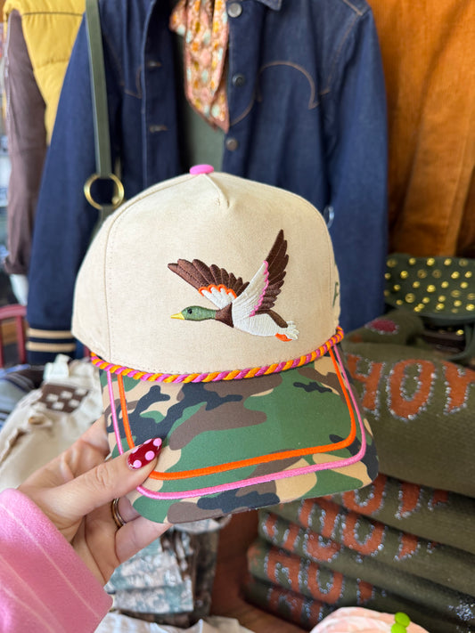 Duck Camo Trucker Hat