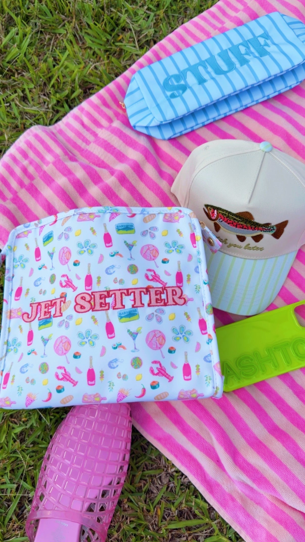 Jet Setter Large Pouch
