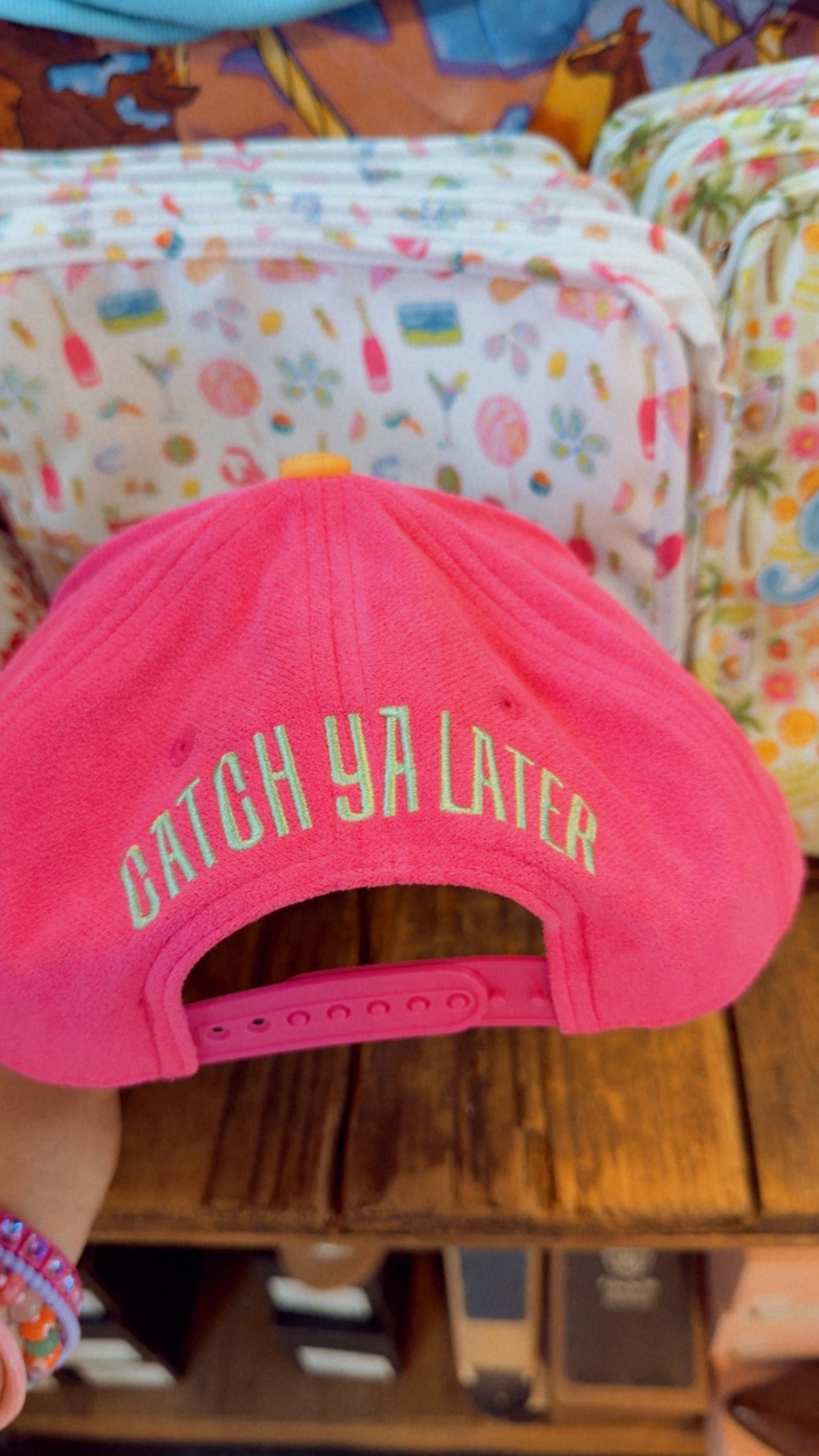 Reel-y Busy Pink Trucker Hat