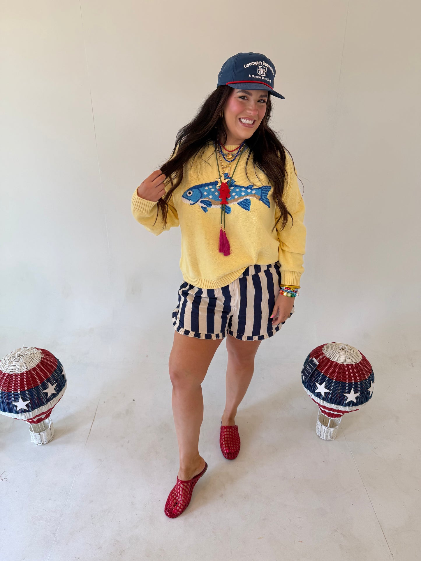 Yellow Fish Sweater