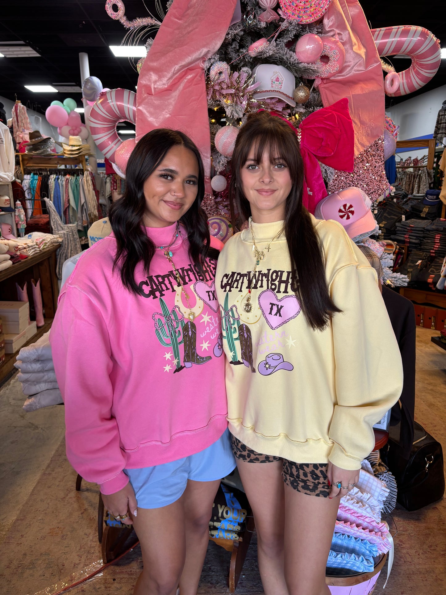 Cartwright’s Rodeo Mockneck-PINK