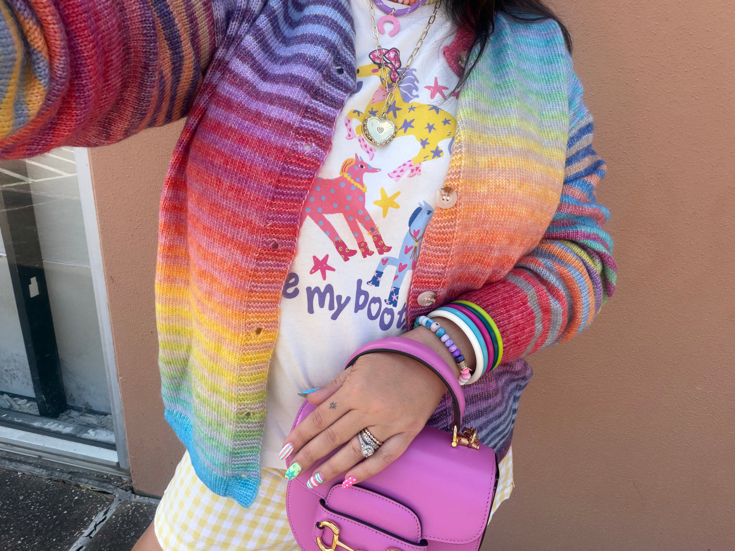 Rainbow Cardi😍🌈