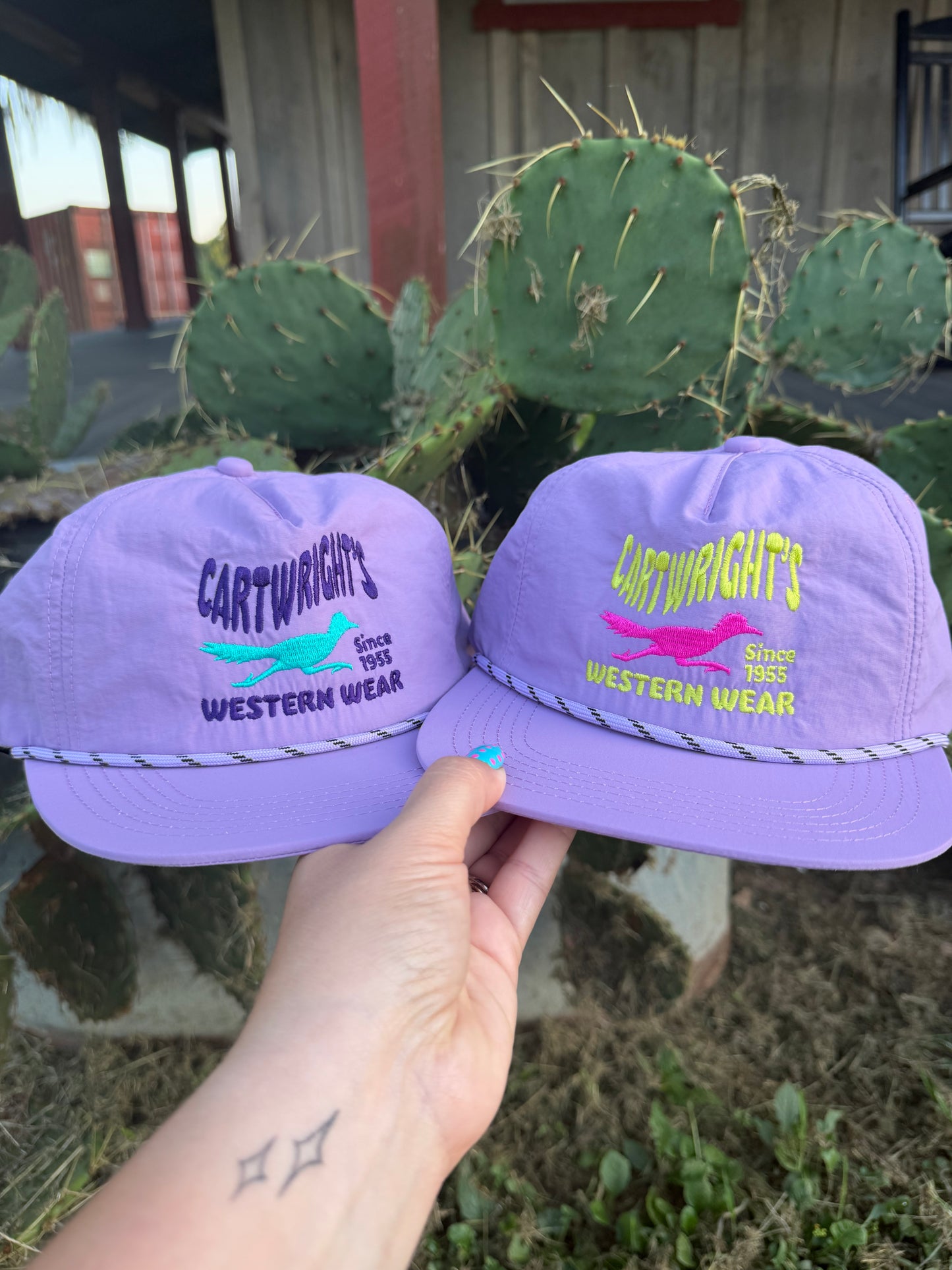 Cartwright’s limited edition roadrunner cap!