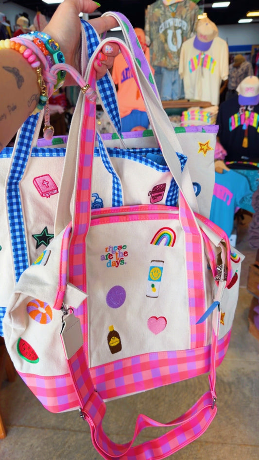 These Are The Days Large Icon Tote