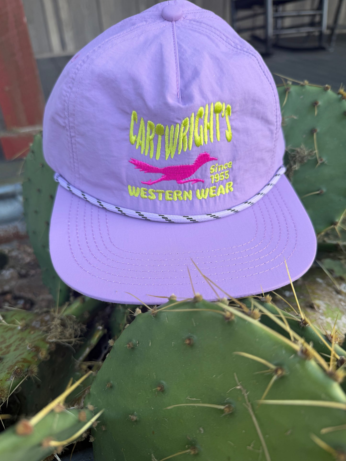 Cartwright’s limited edition roadrunner cap!