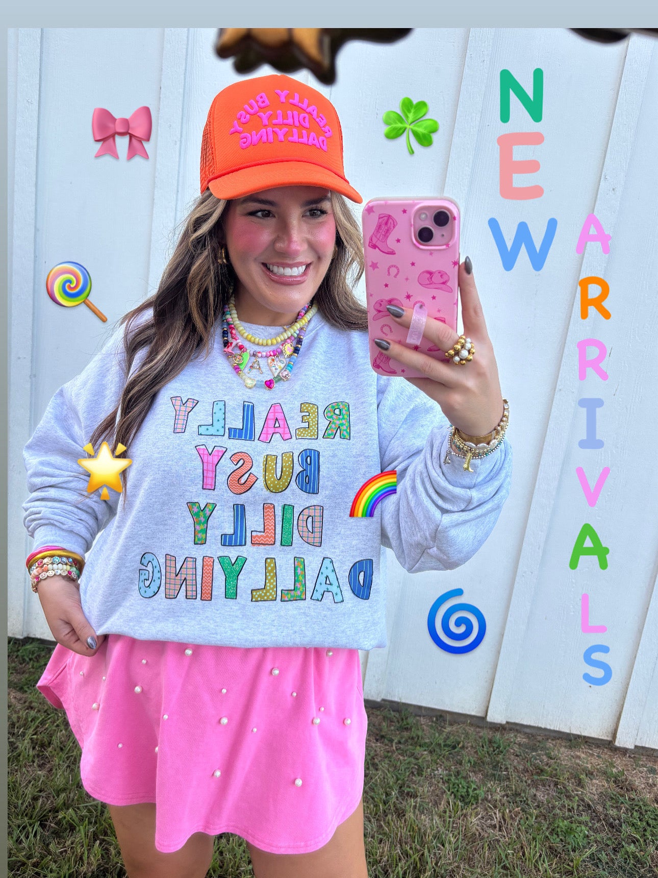 Really Busy Dilly Dallying Sweatshirt