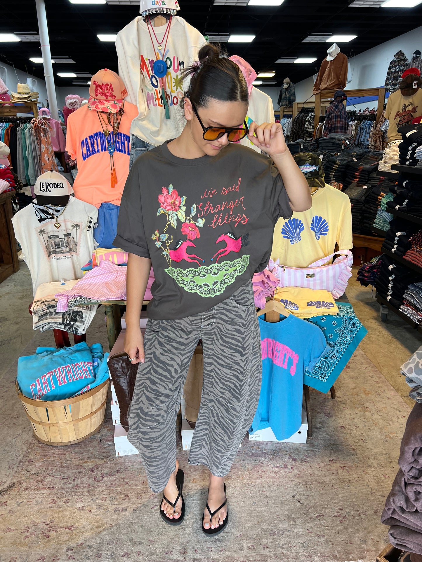 Gray Lady The Brand Stranger Things Tee