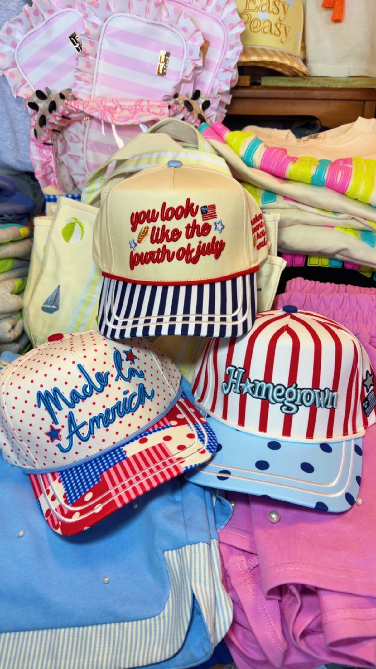 You Look Like The 4th Of July Trucker Hat