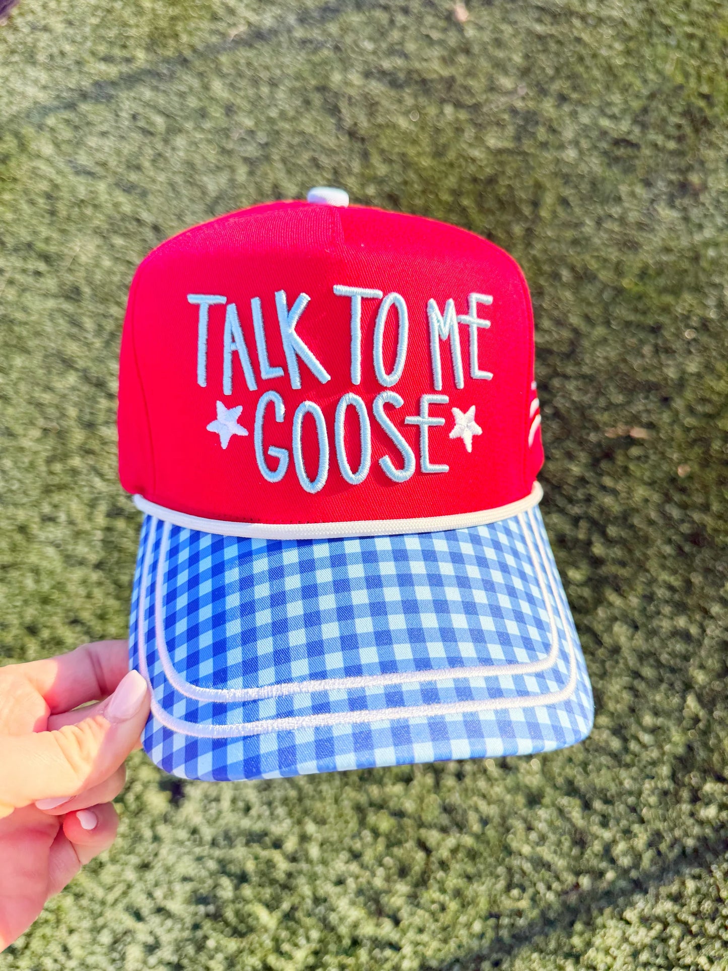 Talk To Me Goose Trucker Hat