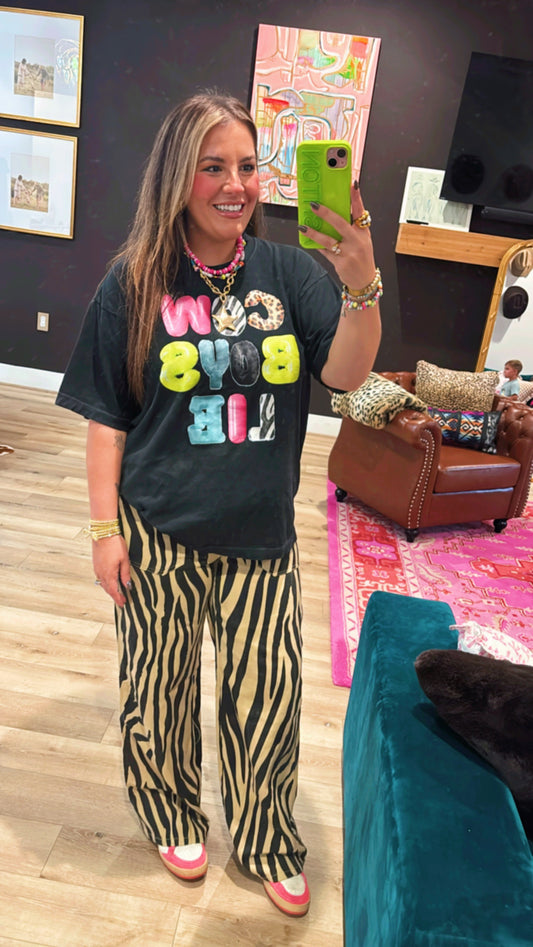 Zebra Pants