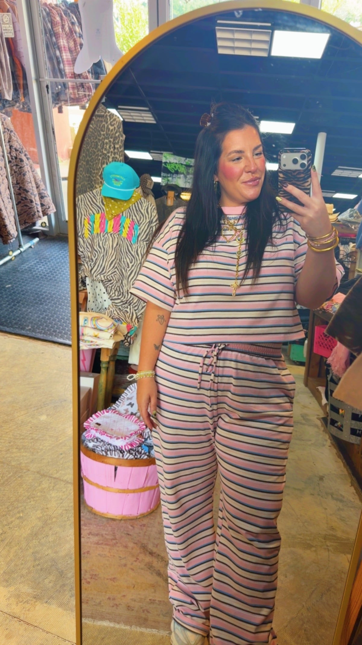 Stripe Set🩷🤎🩵
