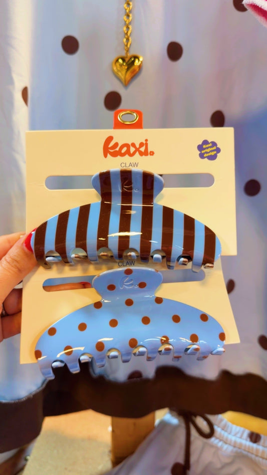 Kaxi Polka Dot Large Claw Clip