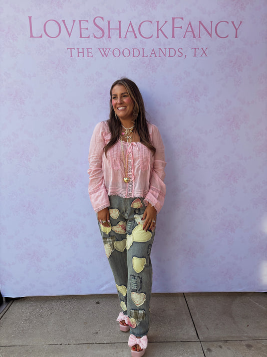 Heart Patch Jeans