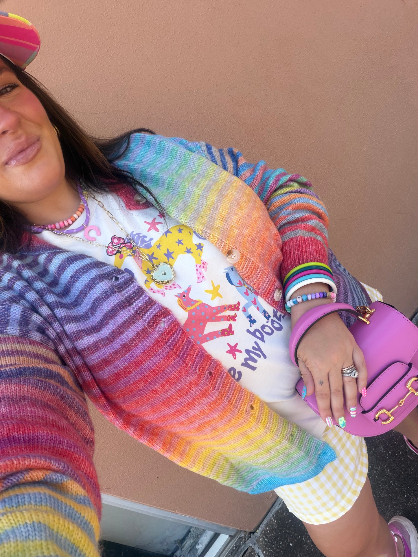 Rainbow Cardi😍🌈
