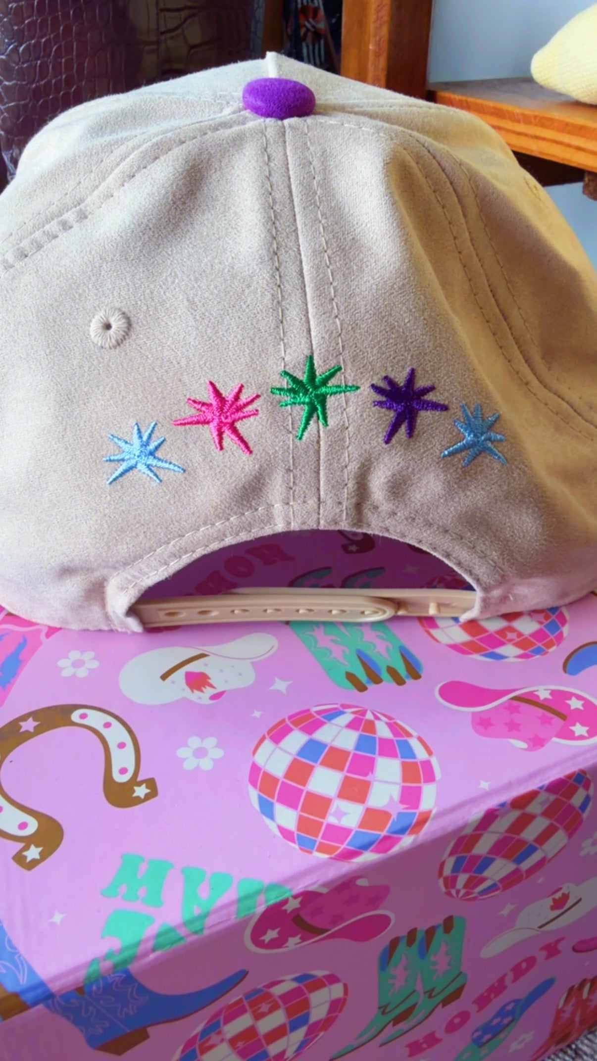 Horse Bit Cowprint Trucker Hat