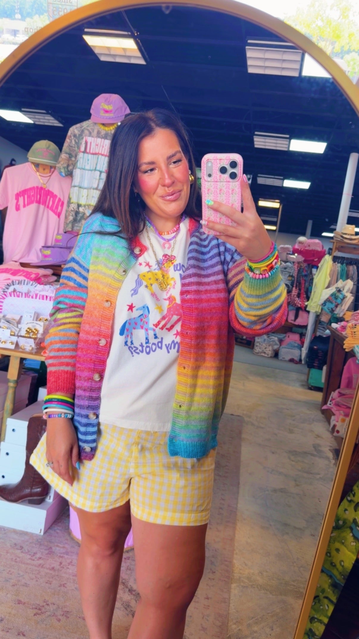 Rainbow Cardi😍🌈