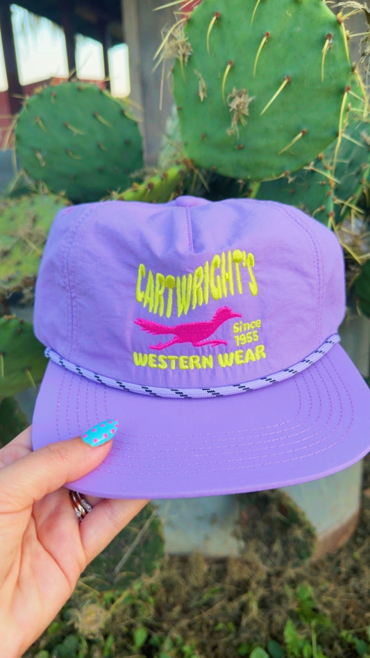 Cartwright’s limited edition roadrunner cap!
