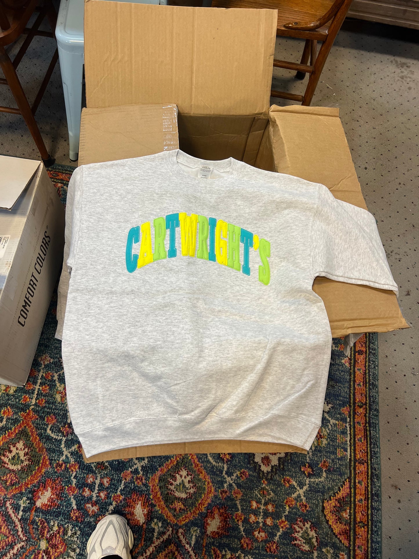 Cartwright’s Lemon Lime Limited Edition Sweatshirt 🍋‍🟩🦋🐠🍋🍀