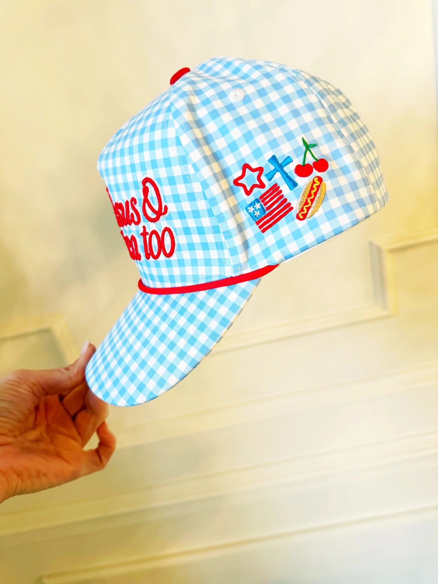 Loves Jesus & America Too Trucker Hat
