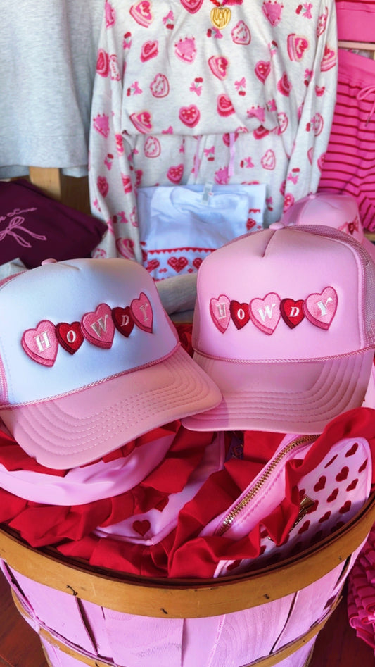 Howdy Heart Trucker Hat